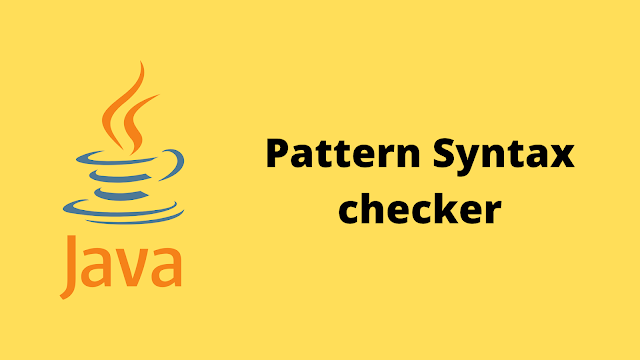 HackerRank Pattern Syntax Checker solution in java