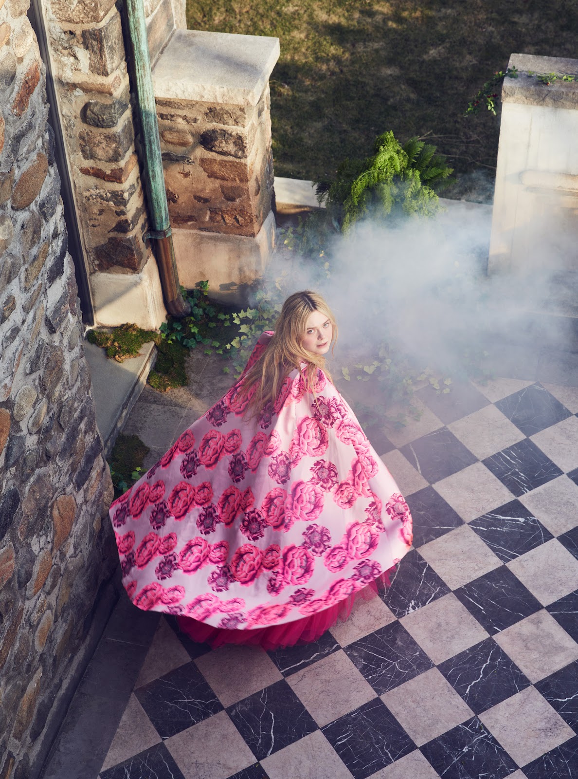 Elle Fanning in Harper's Bazaar UK May 2023 by Alexi Lubomirski