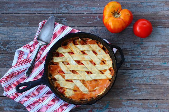 Ronni Lundy's Tomato Pie | Nothing in the House