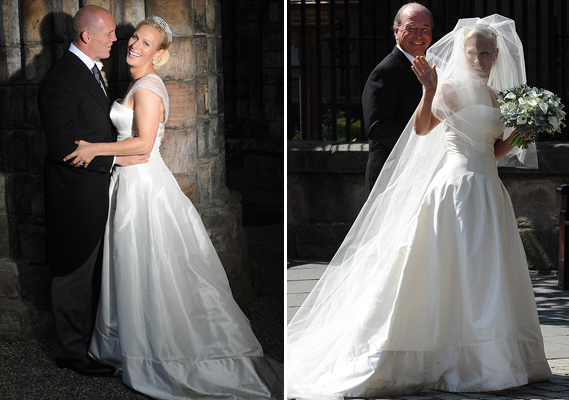  Zara  Phillips Wedding  Dress 