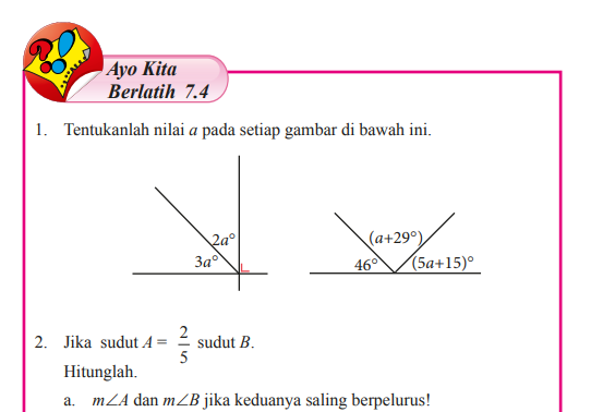 Pembahasan Soal Ayo Kita Berlatih 7 4 Matematika Kelas  7 