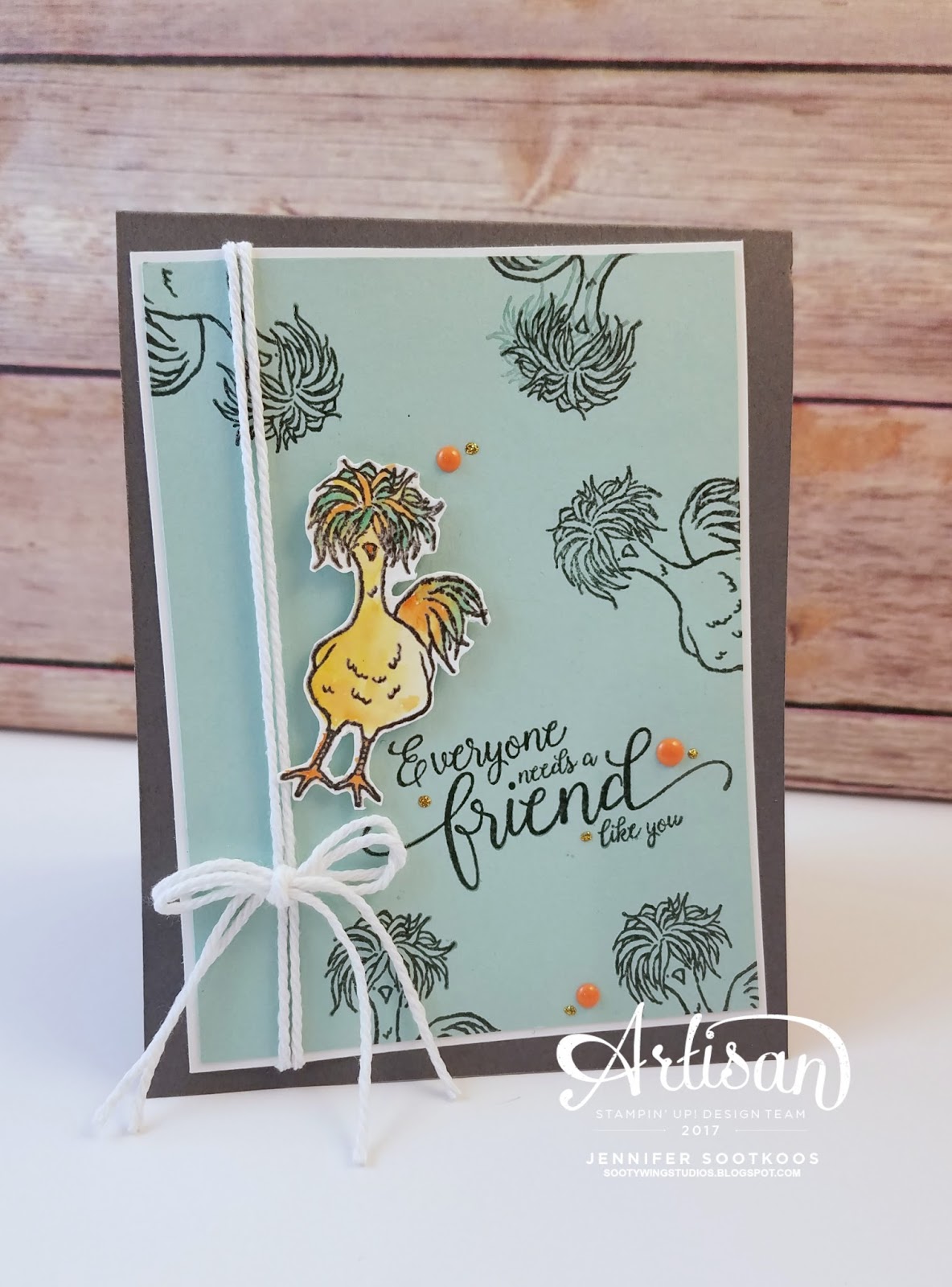 Sootywing Studios: Hey Chick SAB: Stampin' Up! Artisan ...