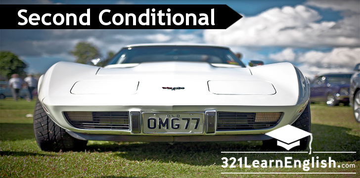 Learn how to form the second conditional in English used to talk about 'impossible' or improbable situations with structure, examples and exercises. 321LearnEnglish.com