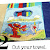 Beach Towel bib?  LOVE IT!