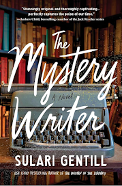 The Mystery Writer by Sulari Gentill cover, featuring an antique typewriter