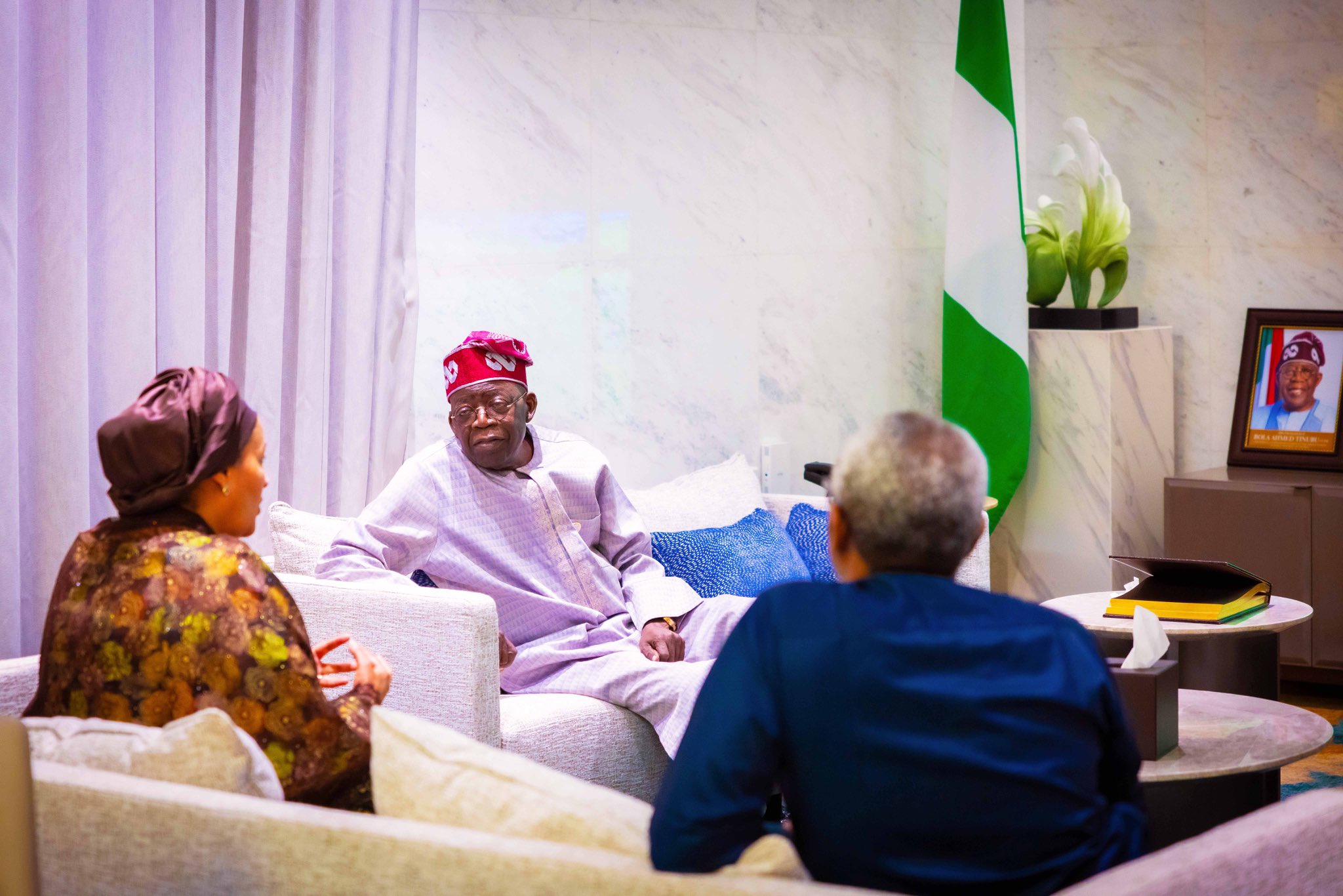 President Asiwaju Bola Ahmed Tinubu and Deputy Secretary-General of the United Nations (UN), Aminat Mohammed, at the 5th Coordinationa Meeting in Nairobi, Kenya on Sunday 16 July, 2023