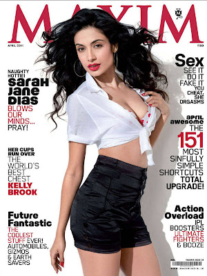 Sarah Jane Dias Hot Maxim Photoshoot