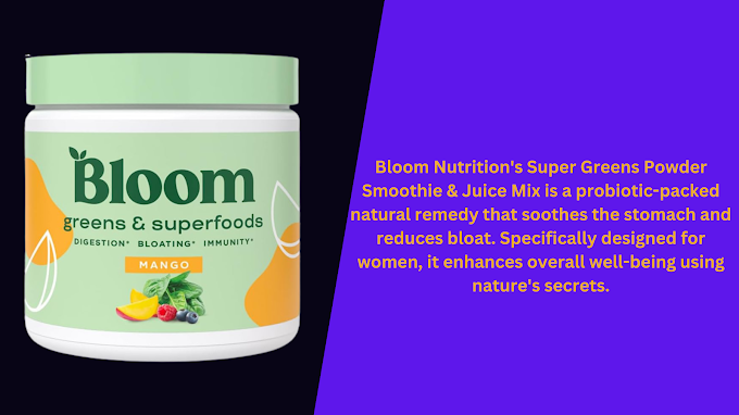 Bloom Nutrition Super Greens Powder