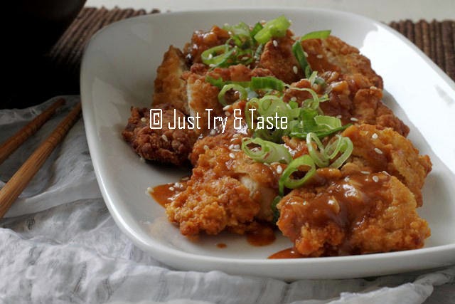 Ayam Wijen Saus Oriental  Just Try & Taste