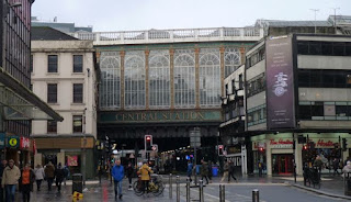 Estación central de ferrocarril de Glasgow.