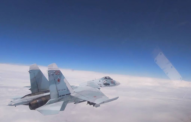 Russian fighter jets scrambled to intercept US bomber over Sea of Okhotsk