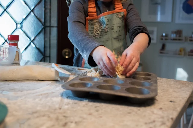 Cinnamon roll recipe for children - so easy that your 3-year-old can bake them. In a Montessori home, children can independently make this treat for themselves and their families.