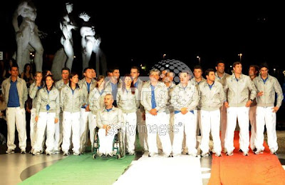 Italian Fashion Brands Australia on Beijing China Olympics Uniform 2008 Italy Italia Team