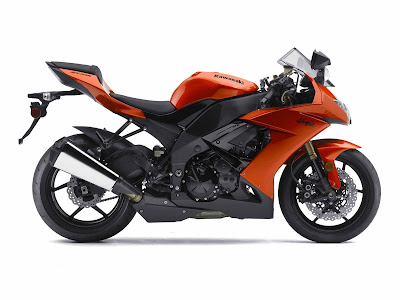 2009 Kawasaki Ninja ZX-10R-red