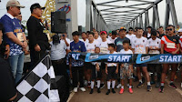 Diikuti 542 Peserta, Gubernur Lepas Heritage Fun Run di Jembatan Way Sekampung