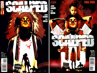 Scalped first and last covers