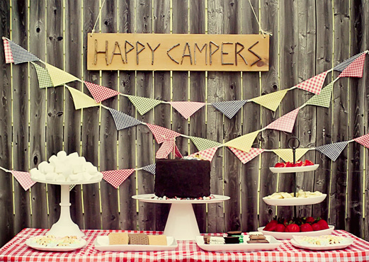 Camping Birthday Party Ideas