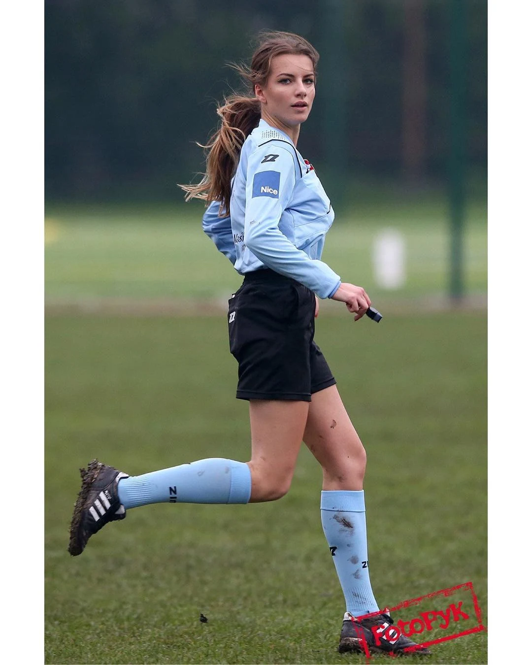 Polish referee Karolina Bojar