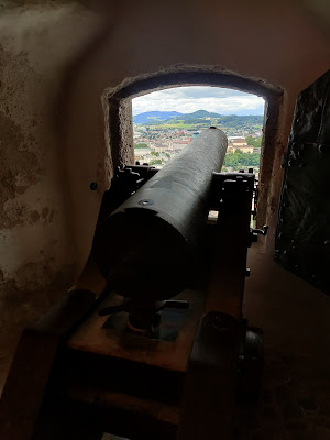 ホーエンザルツブルク城の砲台