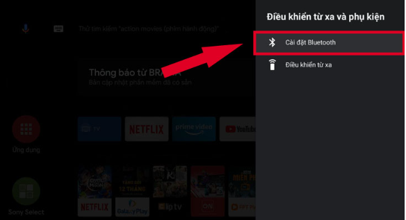 Cách kết nối micro không dây với tivi Sony