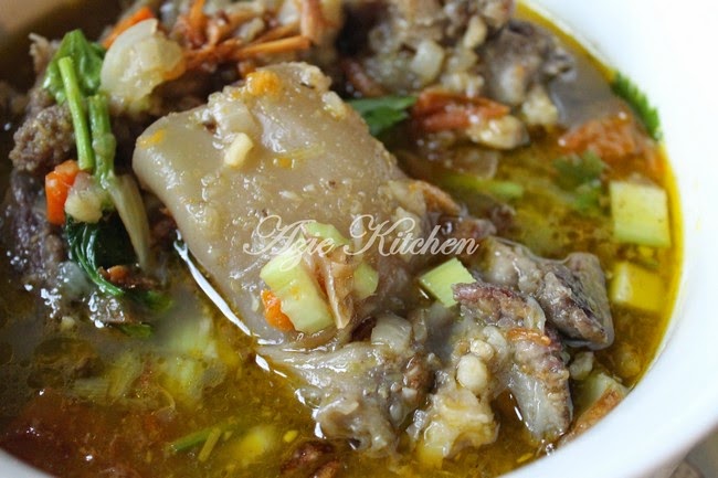 Sup Tulang Yang Sangat Sedap - Azie Kitchen