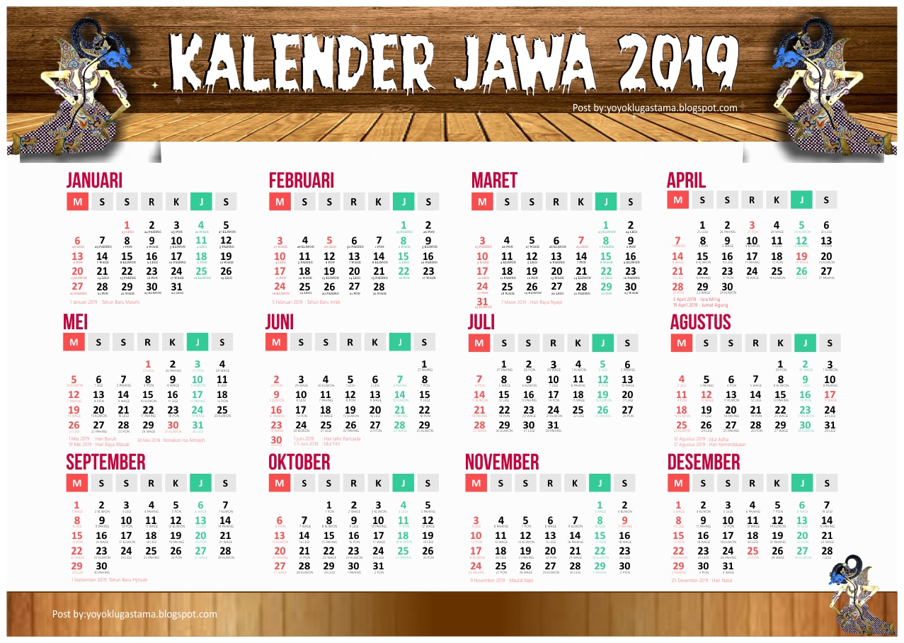 Download Kalender 2020 Master Corel dan PDF