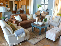 How To Decorate A Living Room With Brown Leather Couches
