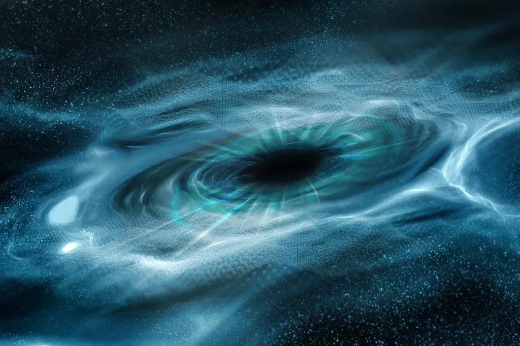 In our galaxy, an unknown object orbits a black hole every 70 minutes