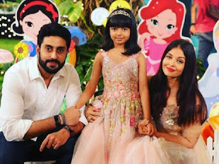 birthday bash click of aaradhya bachchan with parents