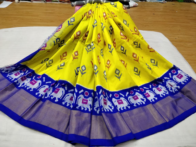 Pochampally Ikkat Lehengas For Kids Buy Online 