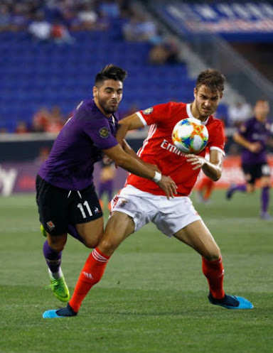 On Pitch: Clean Fiorentina 19-20 Home Kit - Incredible Colours - Footy