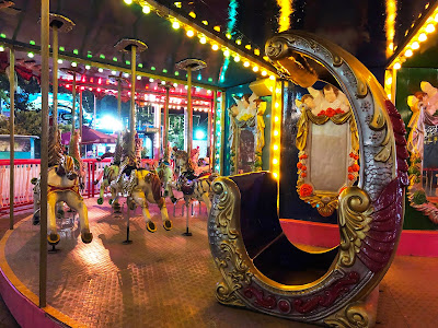 Star City Carousel Empty on a Off-Peak Day