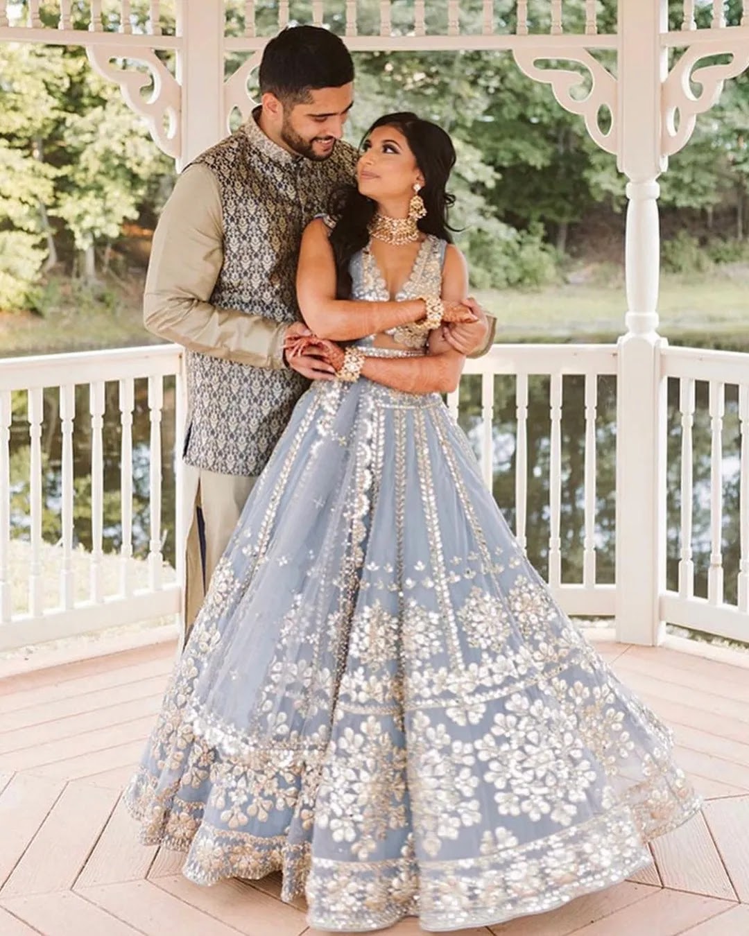 Colorful Indian Wedding Gowns : Indian Wedding Dress Ideas