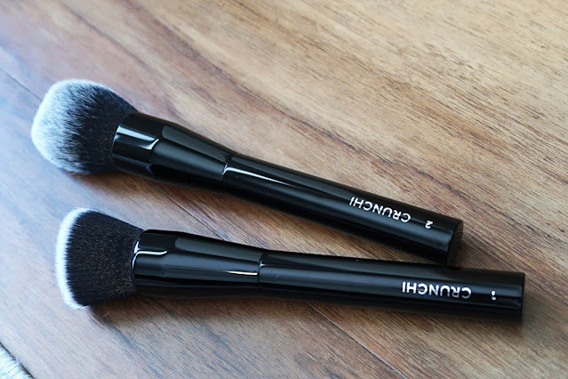 Crunchi Beauty Vegan Makeup. Brushes Review, Photos