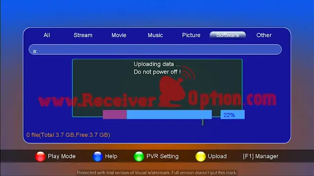 HOW TO SAVE FLASH FILE FROM FOREVER TYPE RECEIVER BY USB