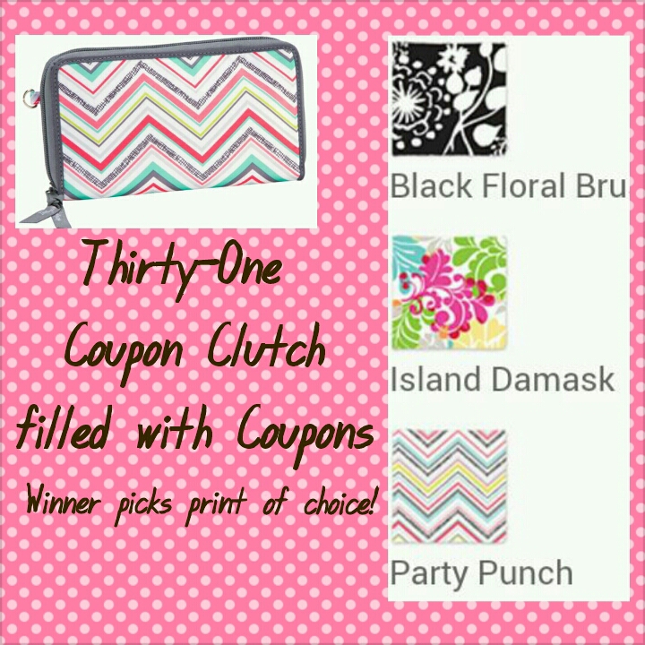 Thirty One Gifts Coupon Clutch Filled With Coupons!! ends 412