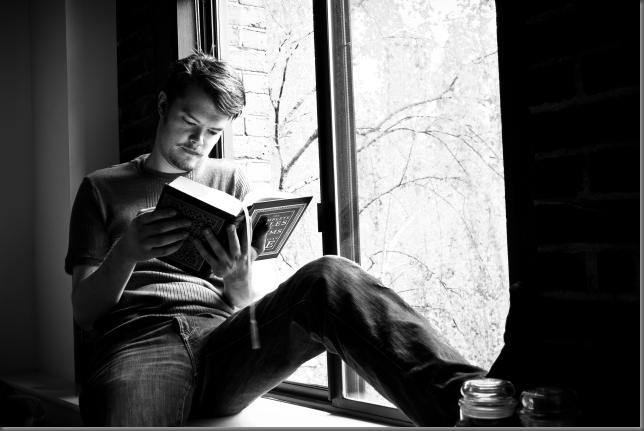 ReadingPortraitGrey