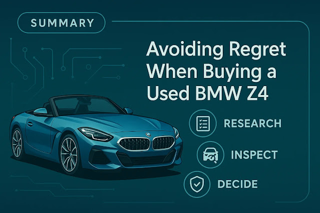 まとめ：BMW Z4の中古車で後悔しないために