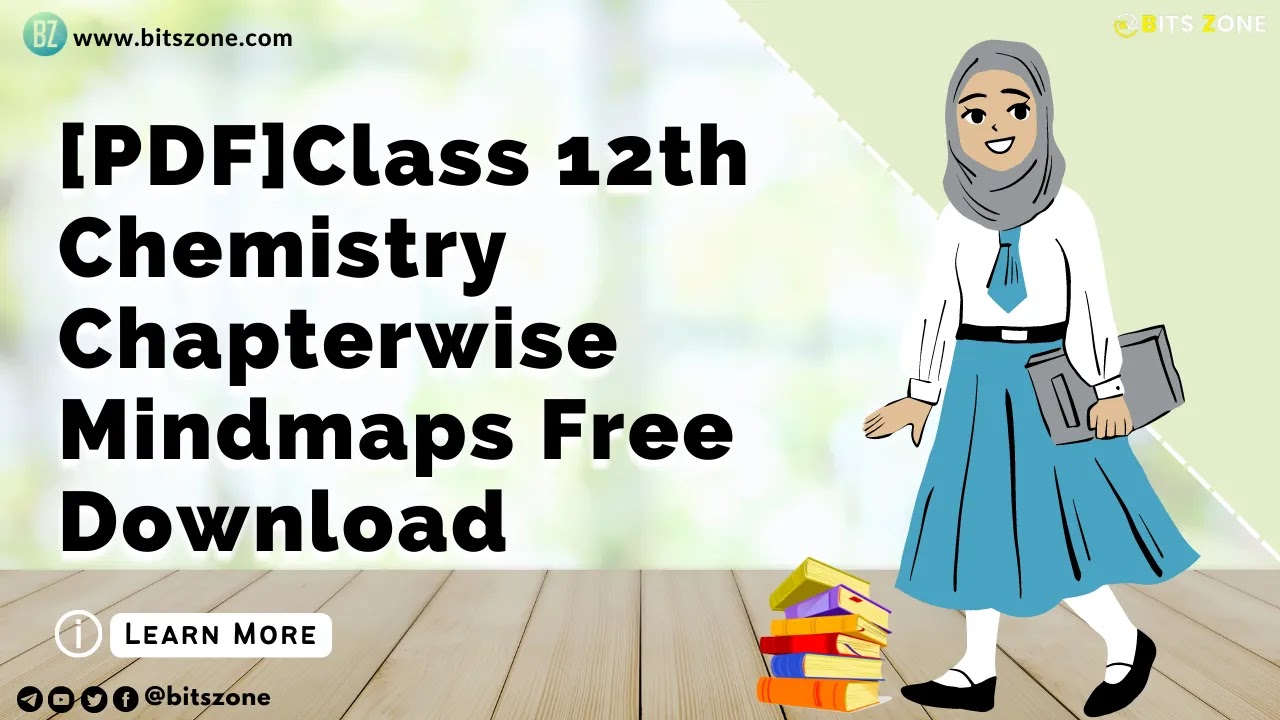 [PDF] Class 12th Chemistry Chapterwise Mindmaps Free Download