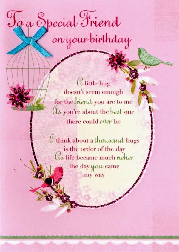 happy birthday to a special friend | kootation.blogspot.com