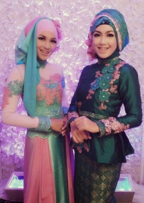 30 Desain  Model  Baju  Kebaya Muslim Brokat  Modern  Pesta 