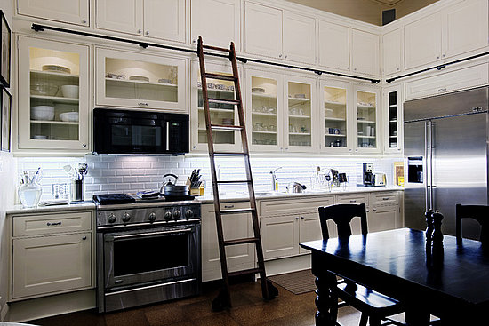 Kitchen with Library Ladder