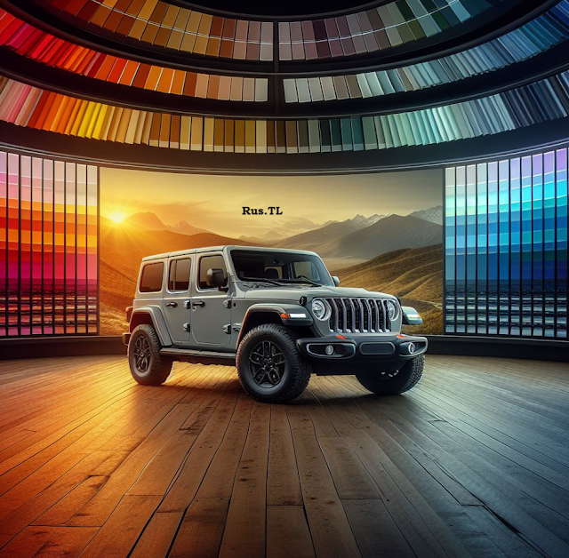2024 jeep wrangler colors chart
