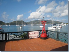 Saba Rock Balcony