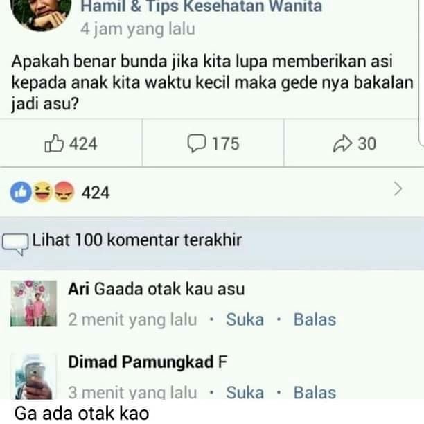 10 Pertanyaan Absurd Ini Bikin Emosi Anggota Grup Facebook