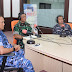 Komandan Lanud SMH Hadiri Dialog Peringatan HUT Ke-77 TNI di salah satu Stasiun Radio