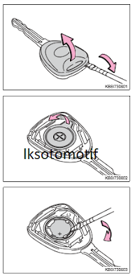 cara mengganti baterai wireless remote control