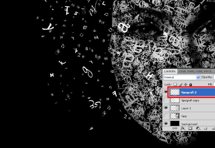 Tipografi Wajah dengan Photoshop