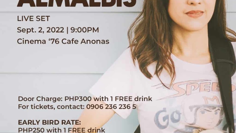 Barbie Almalbis Back for One Night at Cinema '76 Café Anonas on September 2, 2022