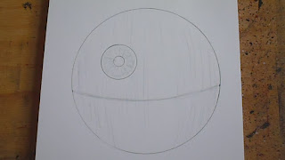 learn to draw the death star